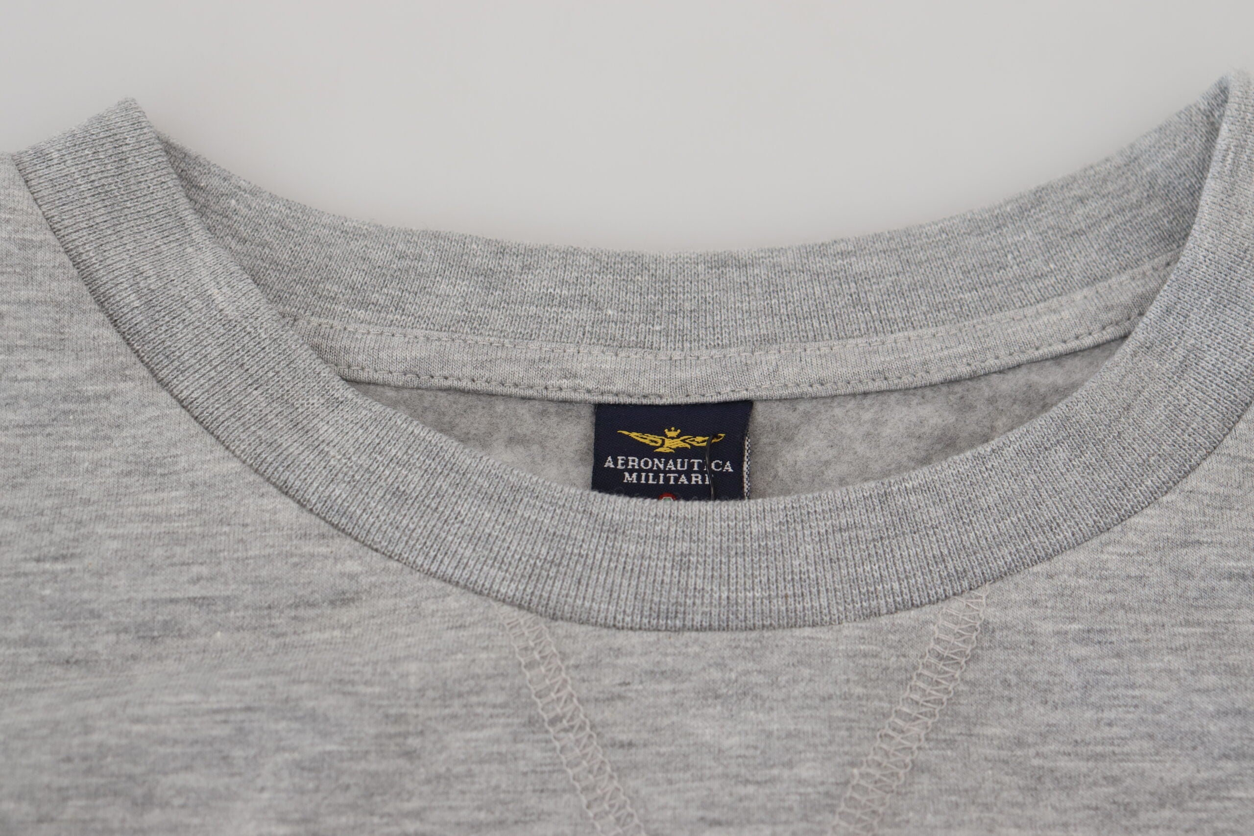 Aeronautica Militare Herren Pullover Sweatshirt Grau