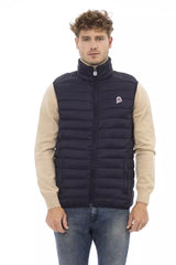 Invicta Ärmellose Jacke aus blauem Polyamid