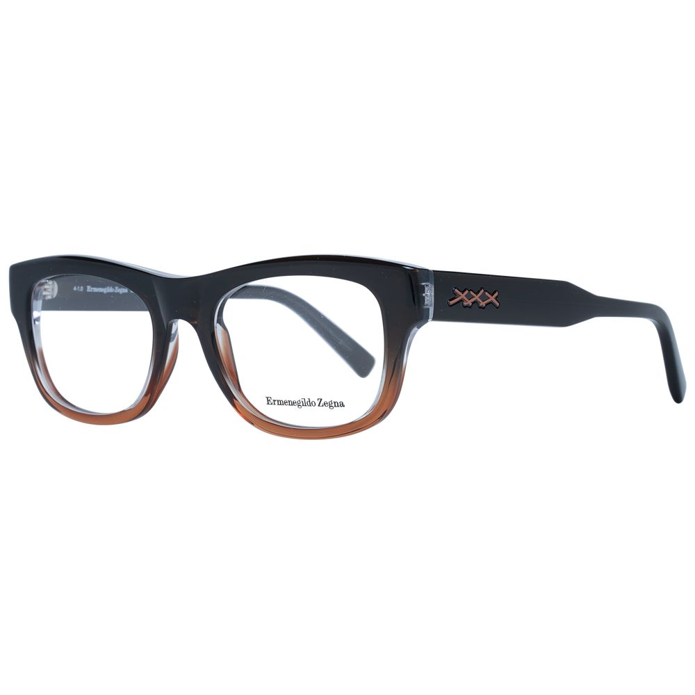 Ermenegildo Zegna Braune Kunststoffbrille (Fassungen)
