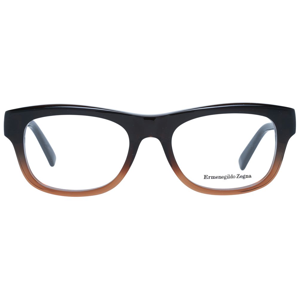 Ermenegildo Zegna Braune Kunststoffbrille (Fassungen)
