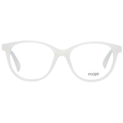 Maje crèmekleurige plastic bril (montuur)