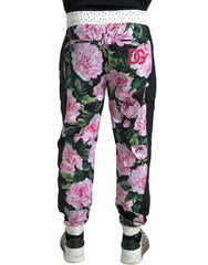 Dolce & Gabbana Multicolor Pioen Joggingbroek Katoen Herenbroek