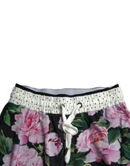 Dolce & Gabbana Multicolor Pioen Joggingbroek Katoen Herenbroek