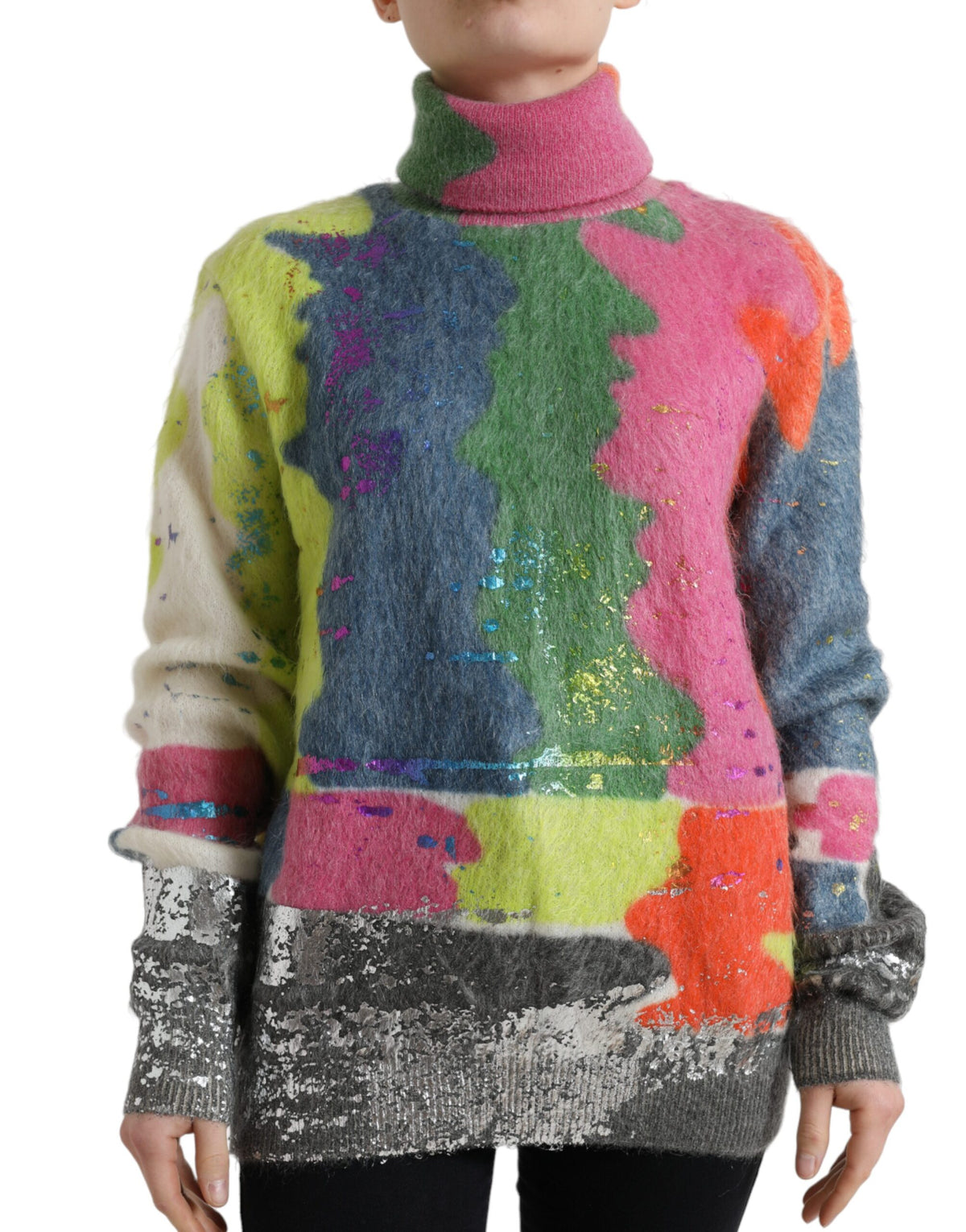 Dolce & Gabbana Rollkragenpullover aus Mohair in mehreren Farben