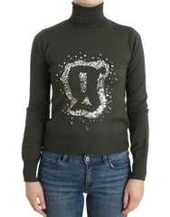 John Galliano Groene wollen coltrui