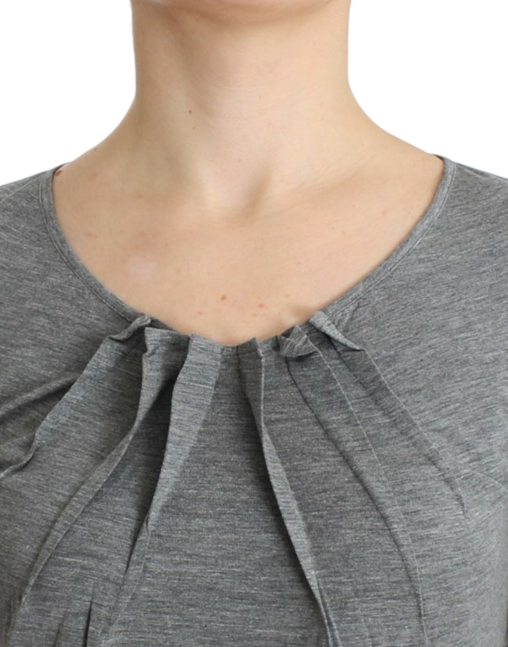 Cavalli grijze trui met 3/4 mouwen