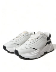 Dolce & Gabbana Wit Zwart Lage Daymaster Sneakers Schoenen