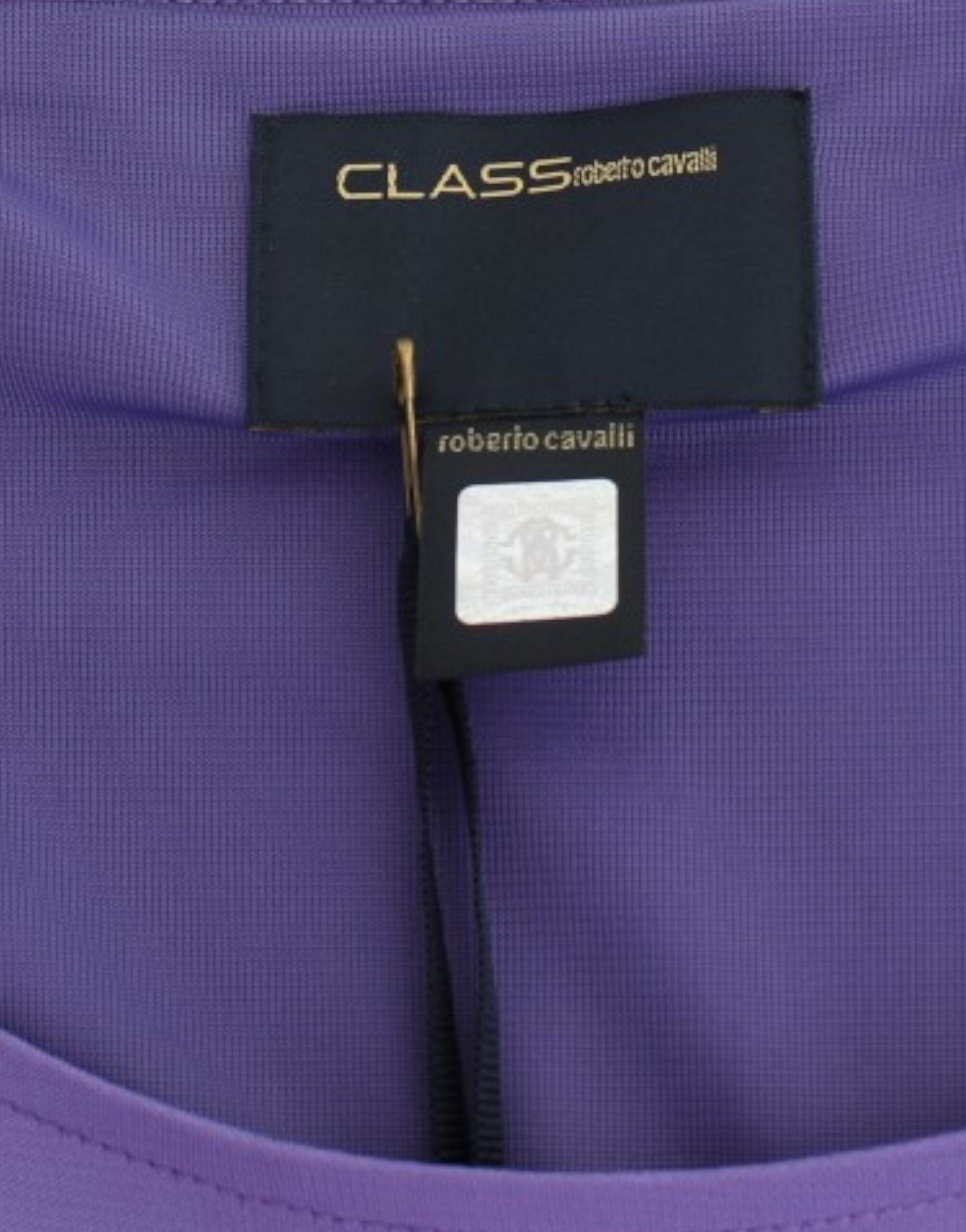 Cavalli Violettes Langarmkleid