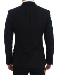 Dolce & Gabbana Zwart wollen zijden SICILIA blazer