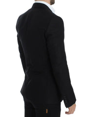 Dolce & Gabbana Zwart wollen zijden SICILIA blazer