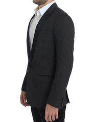 Dolce & Gabbana Schwarzer Blazer aus Schurwolle im Slim-Fit, Modell MARTINI