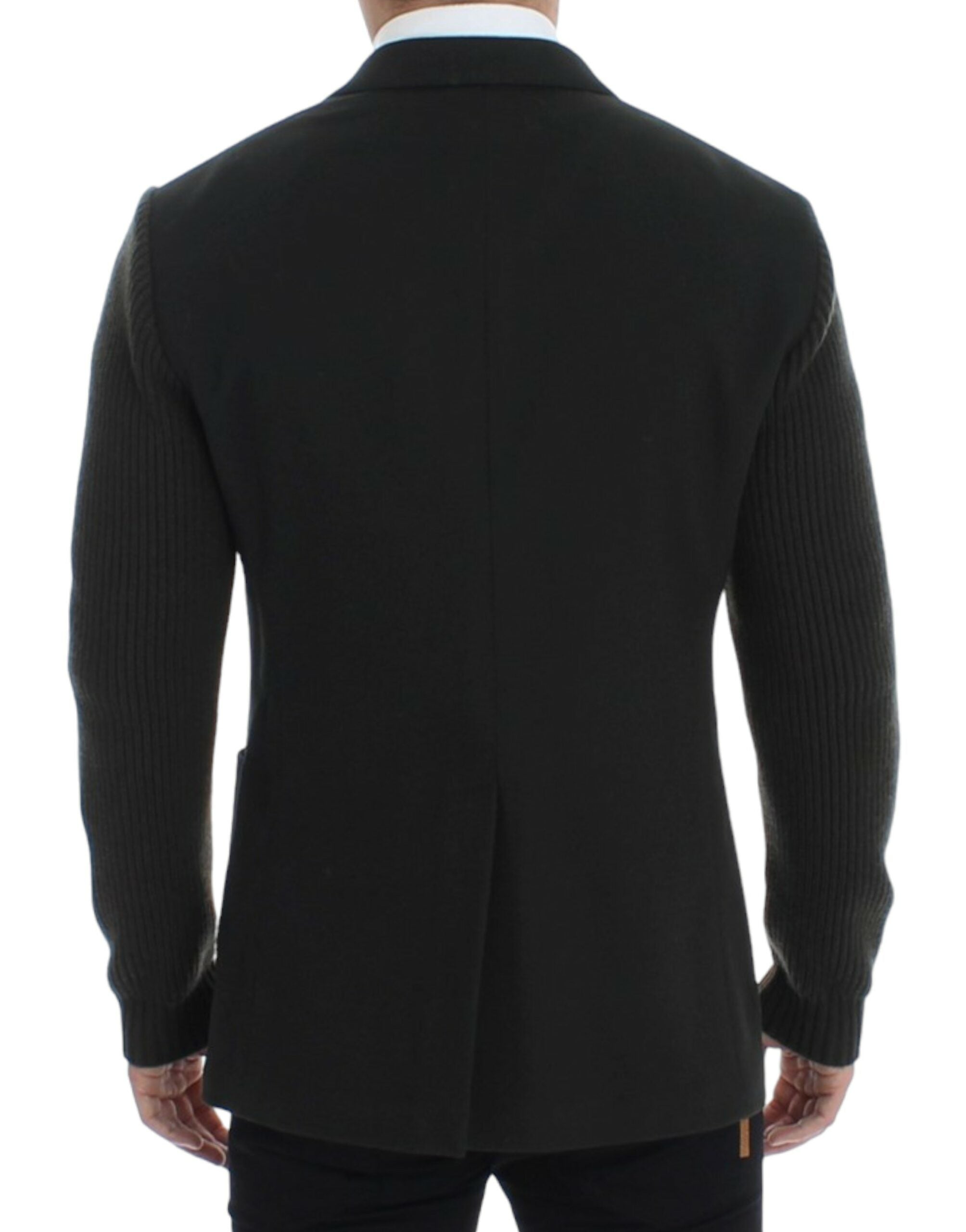 Dolce & Gabbana Grüner Kaschmir-Zweiknopf-Blazer