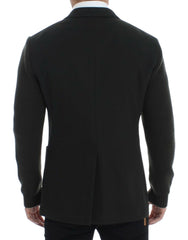 Dolce & Gabbana Grüner Kaschmir-Zweiknopf-Blazer