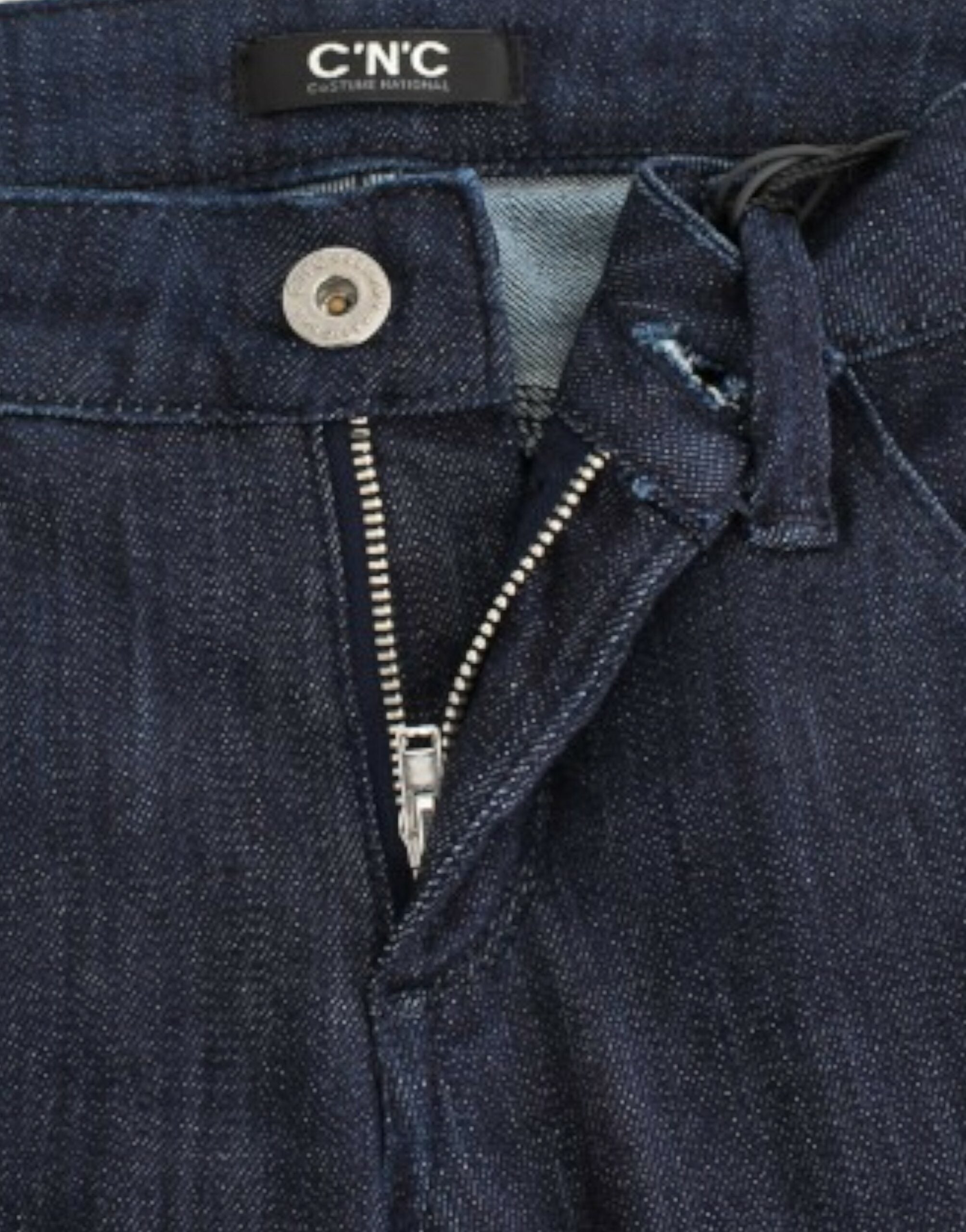 Costume National blaue Skinny-Jeans