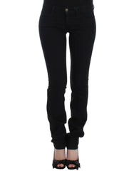 Costume National Black jeans met rechte pijpen