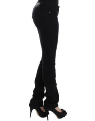 Costume National Black jeans met rechte pijpen