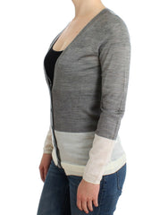 Costume National Grijze lichtgewicht cardigan