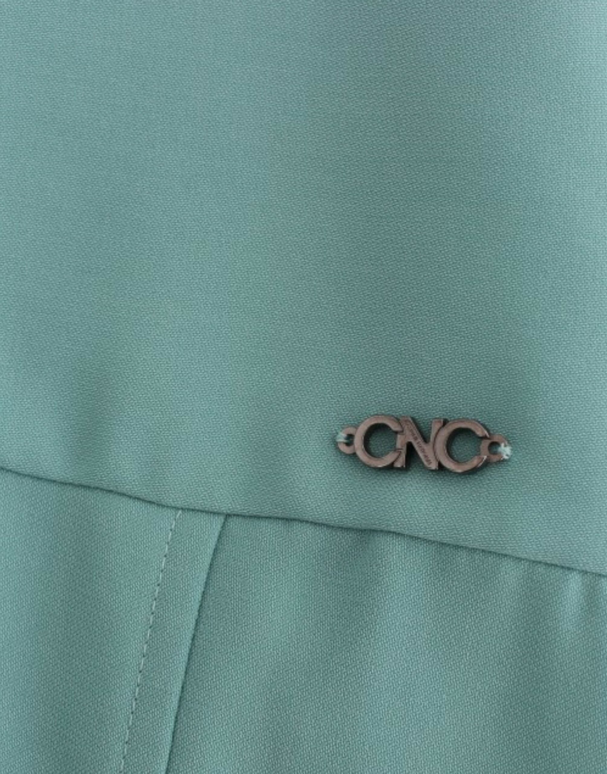 Costume National grünes Etuikleid mit 3/4-Ärmeln