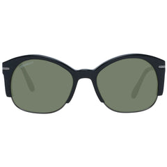 Serengeti Black Acetate & Metal Sunglasses