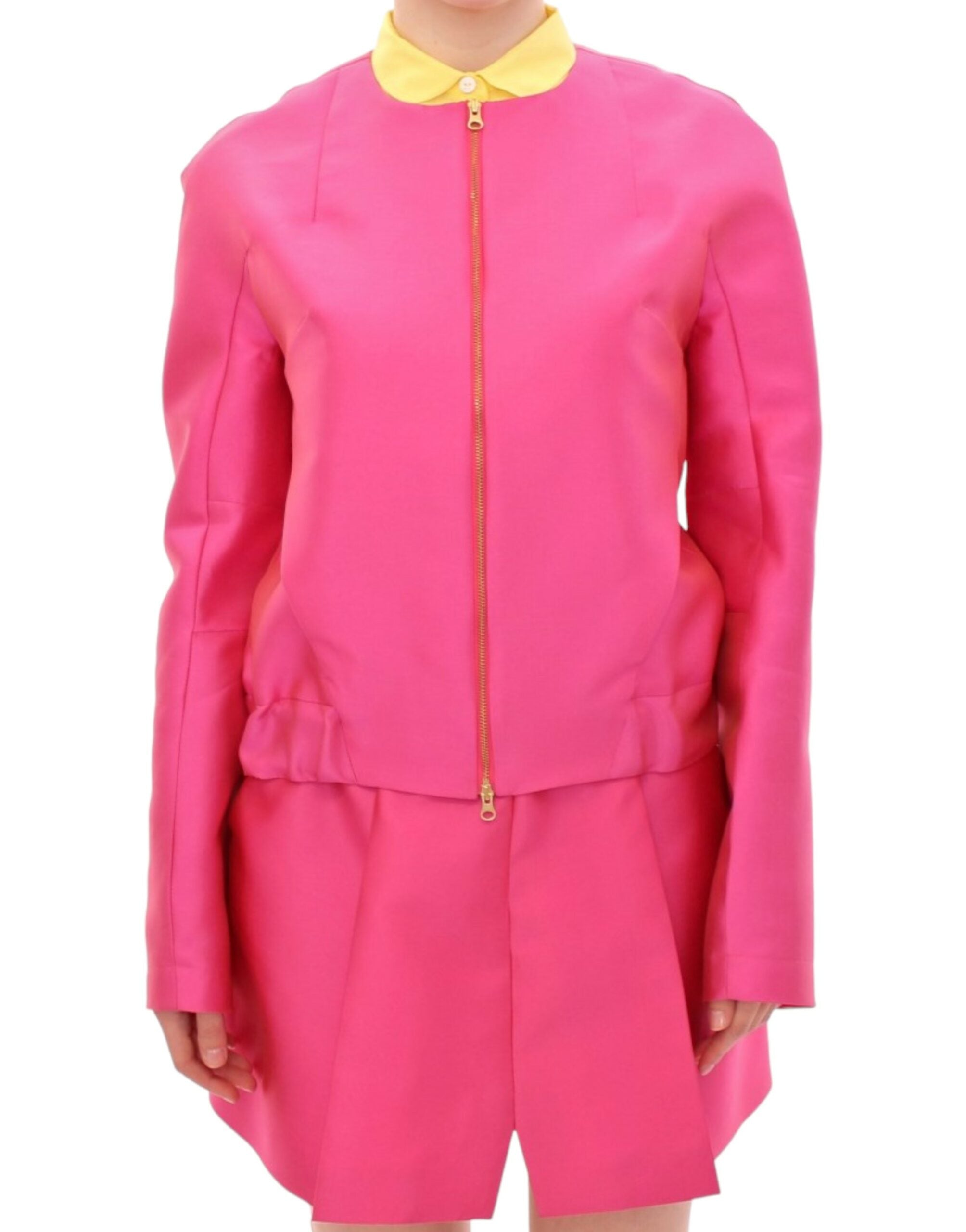 CO|TE Roze zijden blend jasje