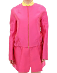CO|TE Roze zijden blend jasje