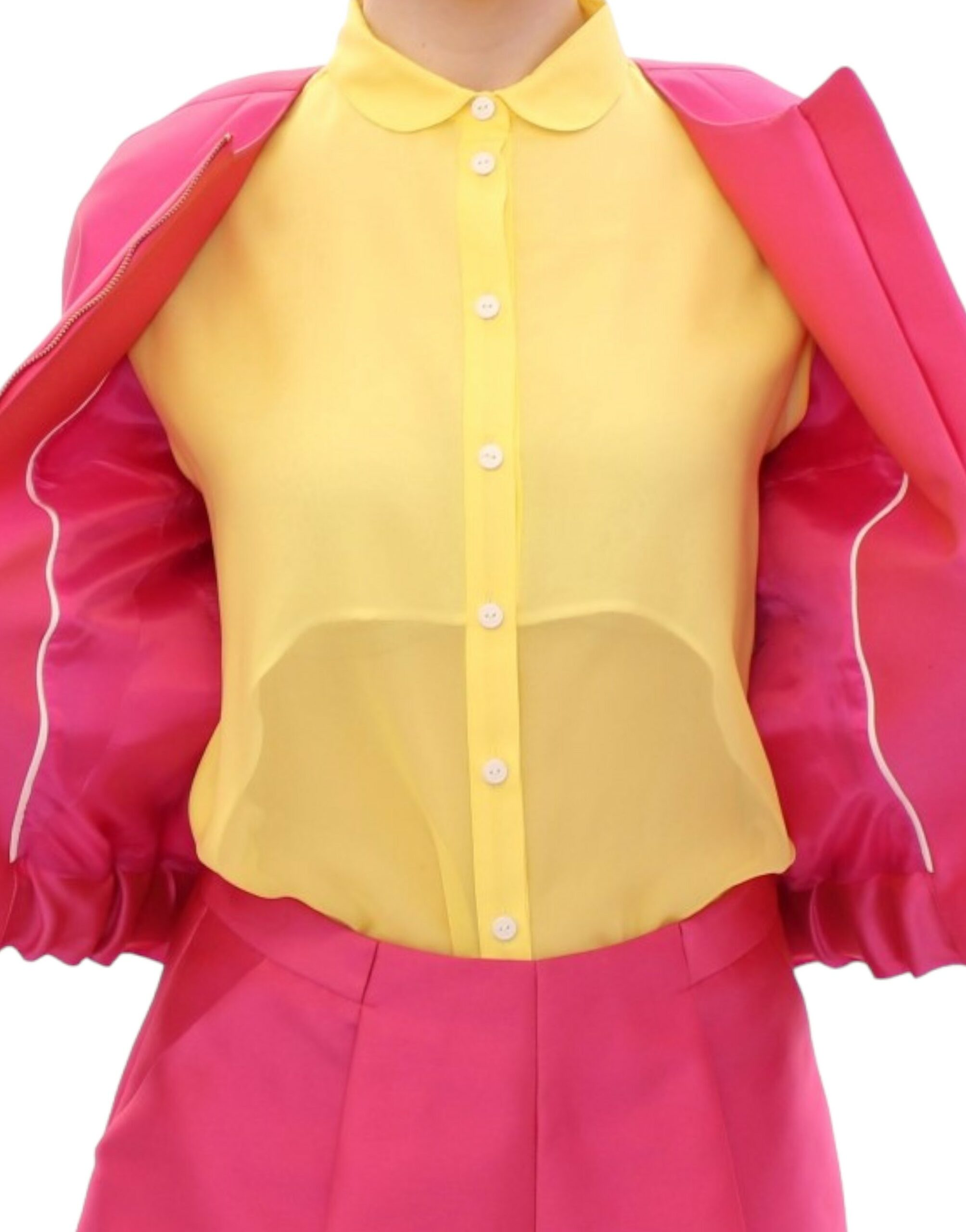 CO|TE Roze zijden blend jasje