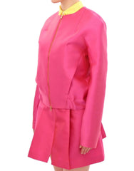 CO|TE Roze zijden blend jasje