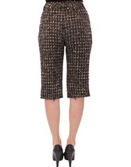 Dolce & Gabbana Multicolor Wollen Korte Broek
