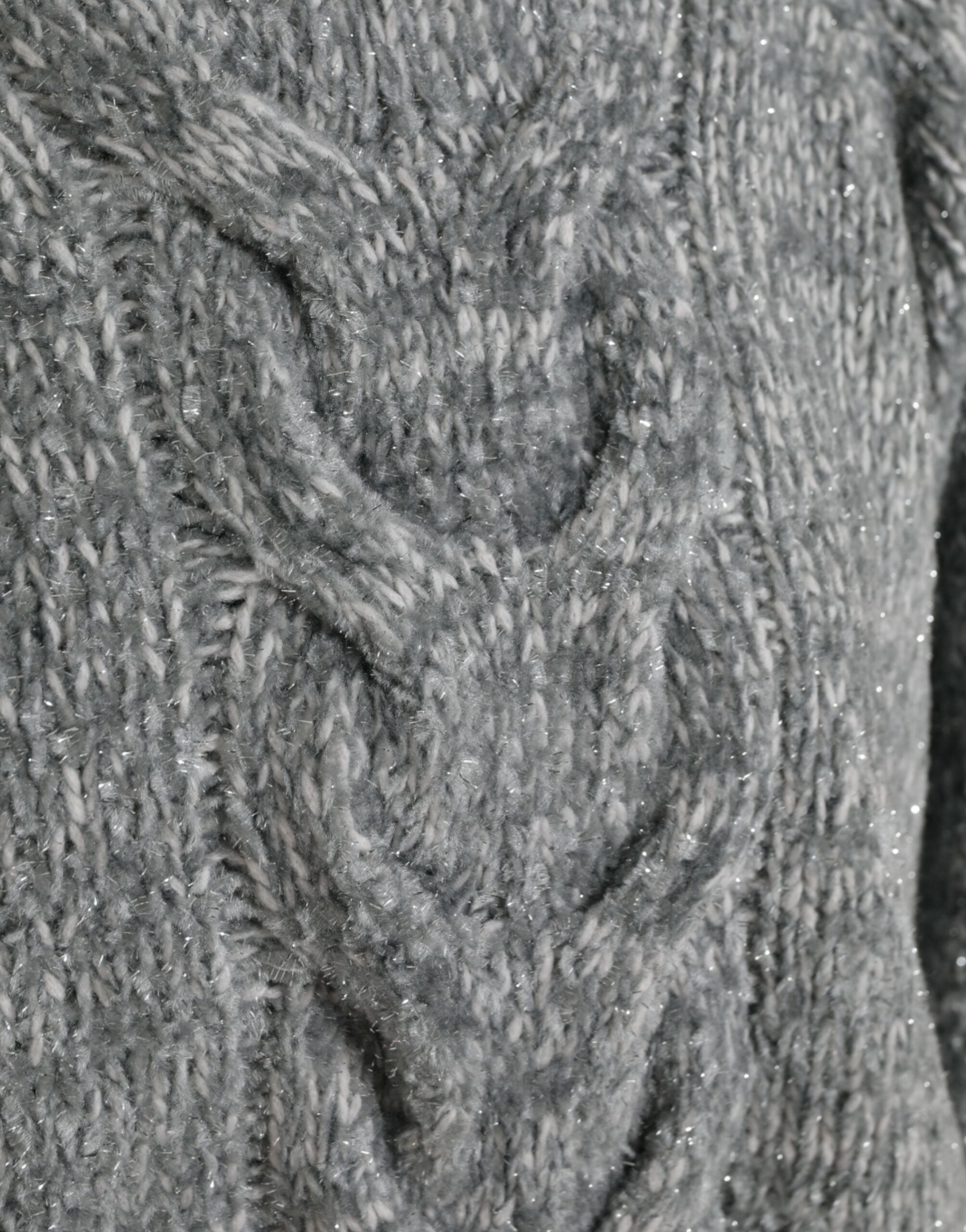 Dolce & Gabbana Grauer Kaschmir Rollkragenpullover