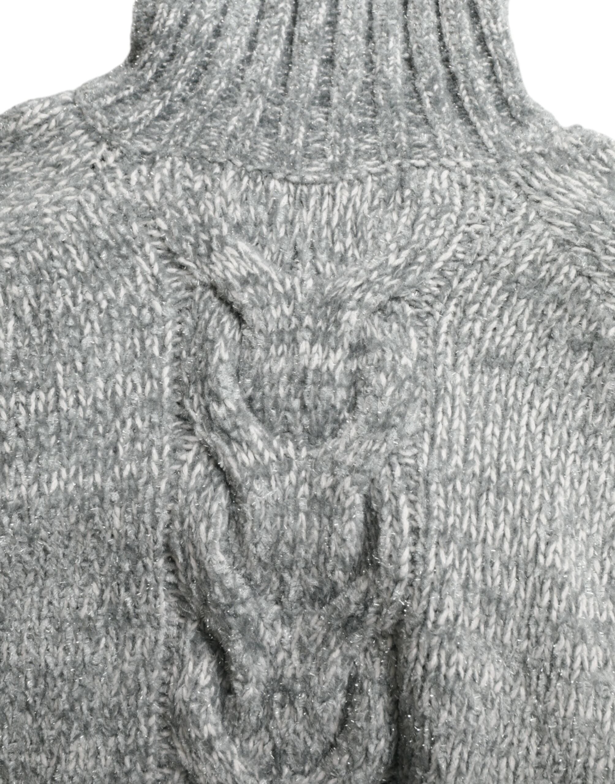 Dolce & Gabbana Grauer Kaschmir Rollkragenpullover