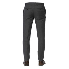 Trussardi grijze wollen herenbroek
