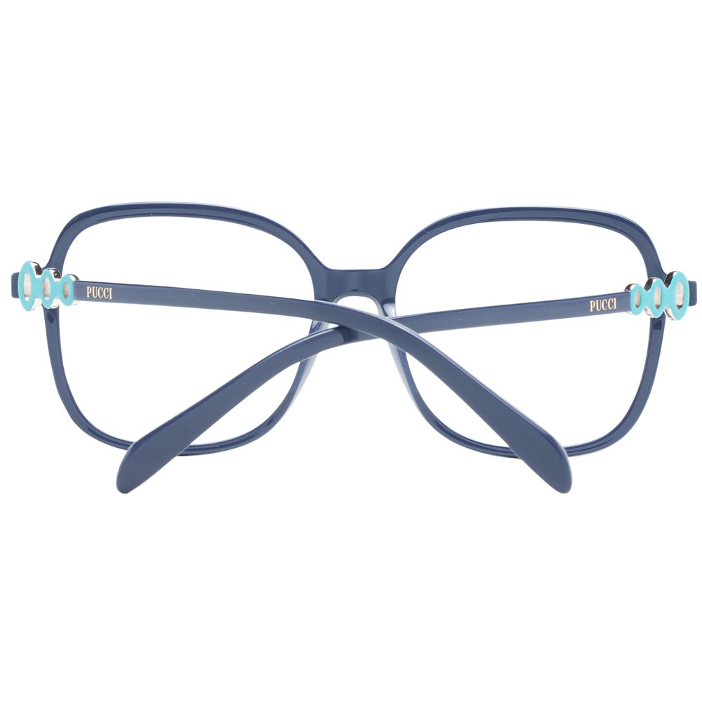 Emilio Pucci Blaue Kunststoffbrille (Fassungen)