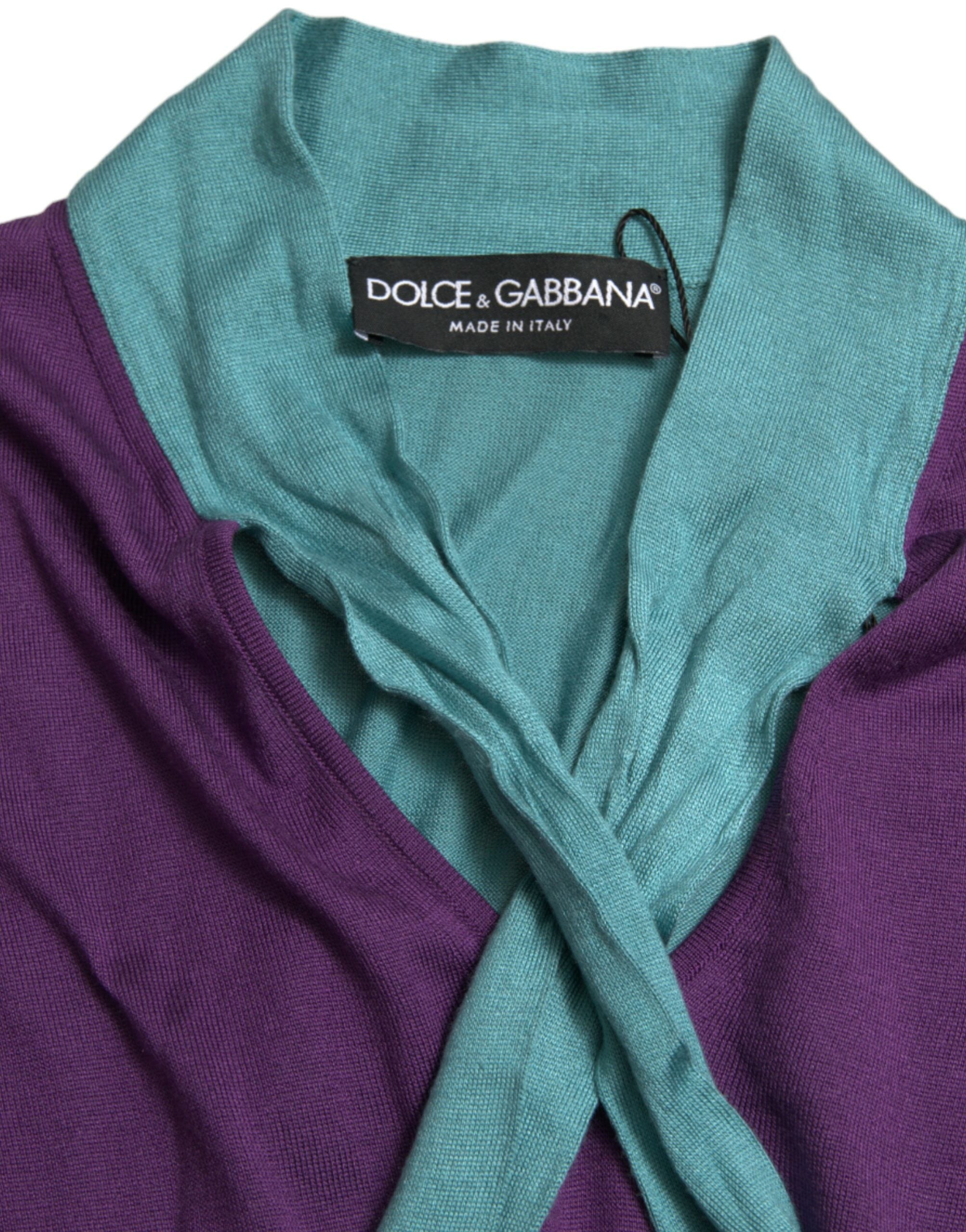 Dolce & Gabbana Pullover-Sweater mit mehrfarbiger Schleife