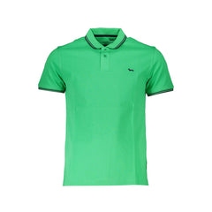 Harmont & Blaine Grünes Baumwoll-Poloshirt