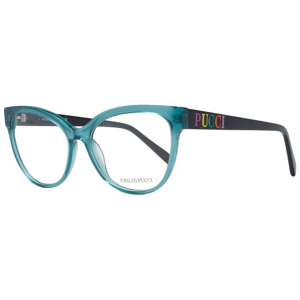 Emilio Pucci Green Plastic Glasses (Frames)