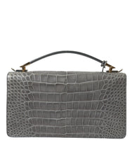 Balenciaga Grijze Schoudertas van Exotisch Leer