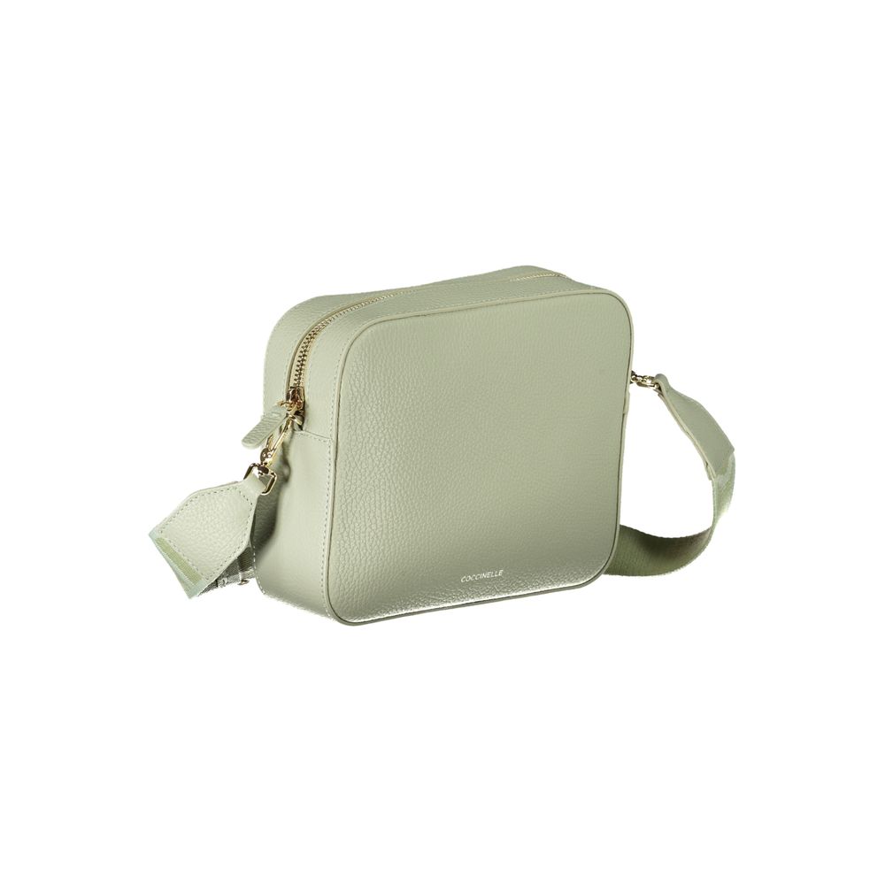 Coccinelle Groene Leren Handtas