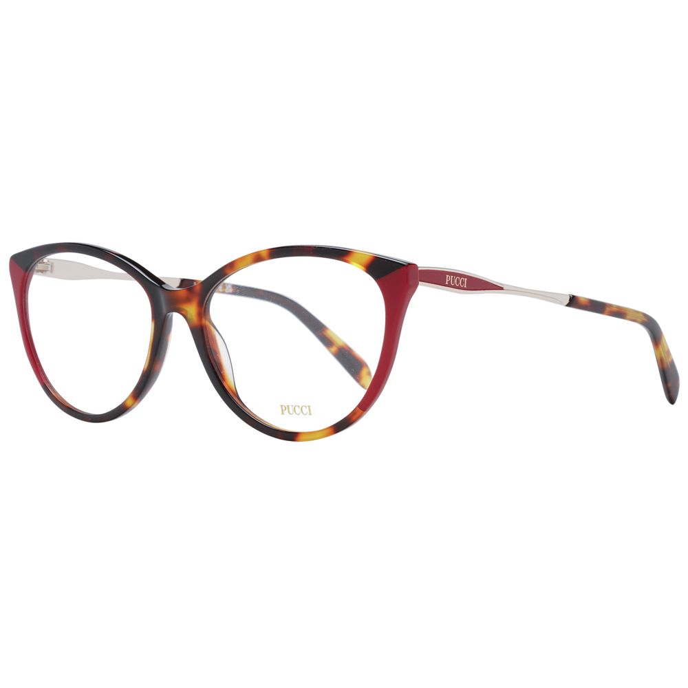 Emilio Pucci Mehrfarbige Plastikbrille (Gestell)