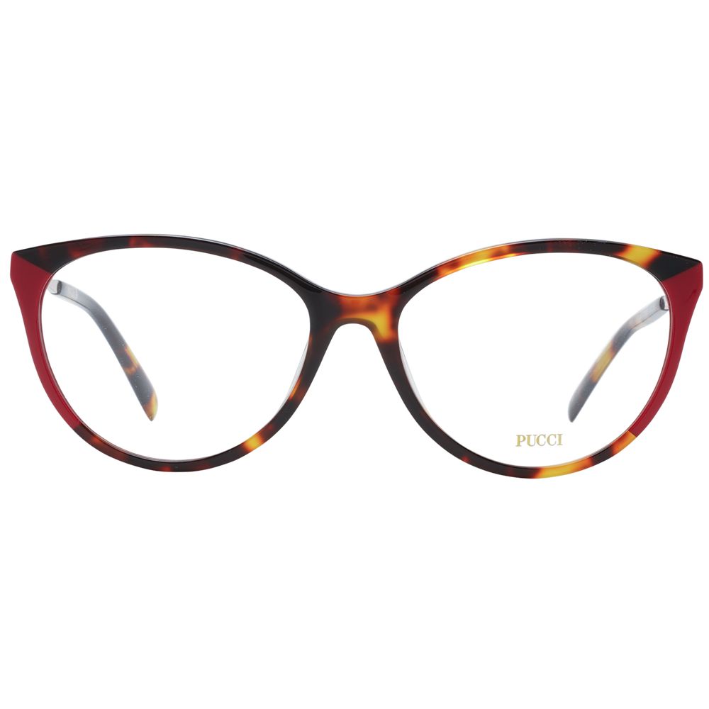 Emilio Pucci Mehrfarbige Plastikbrille (Gestell)