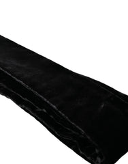 Dolce & Gabbana Zwarte Viscose Brede Damesriem