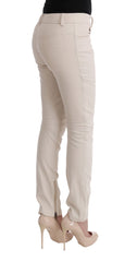 Ermanno Scervino Witte Slim Fit Casual Jeans