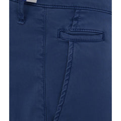 Jacob Cohen Elegant Slim Fit Chino Trousers in Blue