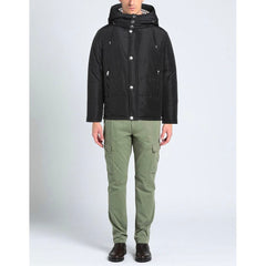 Aquascutum Black Polyamide Men's Jacket