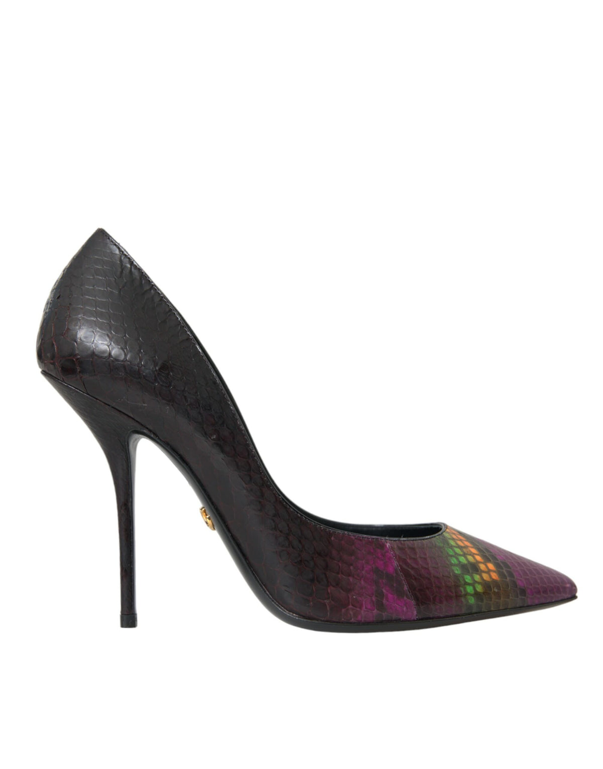 Dolce & Gabbana Pumps aus mehrfarbigem exotischem Leder