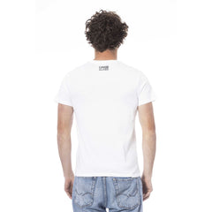 Cavalli Class Wit Katoenen Heren T-shirt