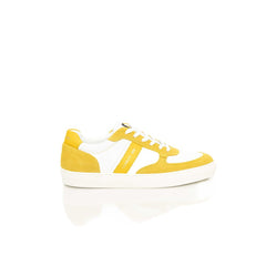 Cerruti 1881 Gele Herensneaker van Rundleer