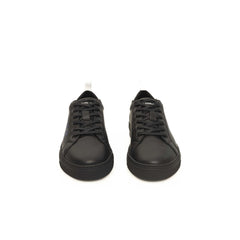 Cerruti 1881 Black Cowhide Men Sneaker