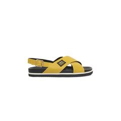 Cerruti 1881 Gelbe Kalbsleder-Sandalette für Damen