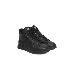 Cerruti 1881 Black Cowhide Women Sneaker