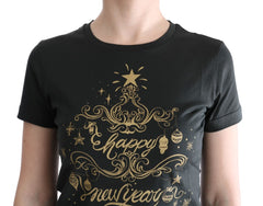 Dolce & Gabbana Green Cotton 2017 Motive T-Shirt